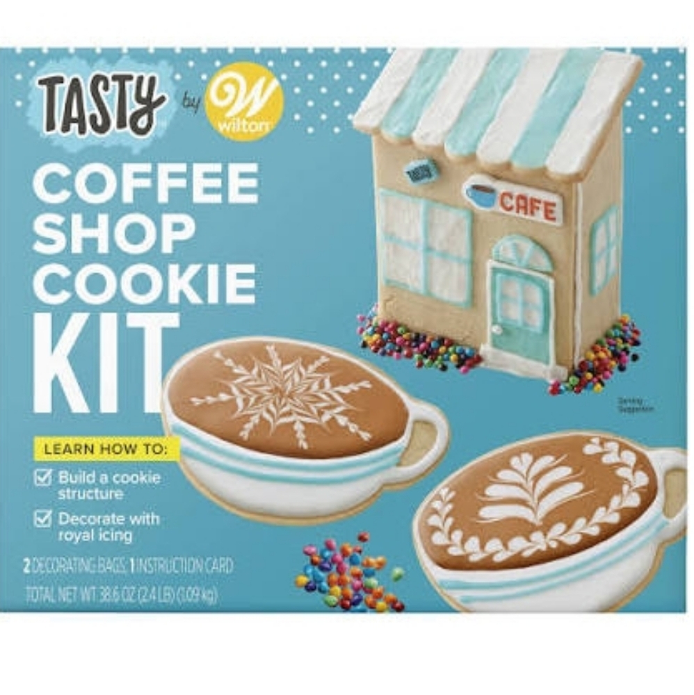 🆕️♥️LAST 1♥️☕Wilton Shop Cafe Cookie Kit - Picture 2 of 6